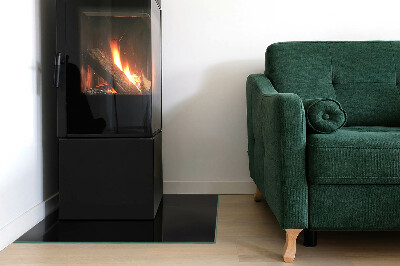 Szyba hartowana pod kominek Kolor Ciemny grafitowy