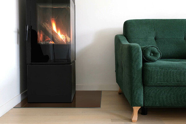 Podkładka pod kominek Kolor Brązowy