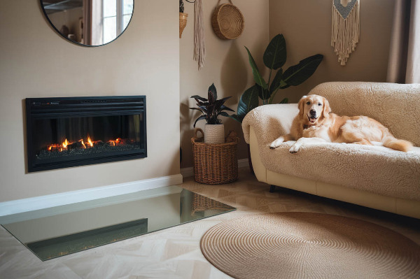 Podkładka pod kominek Kolor Oliwkowy