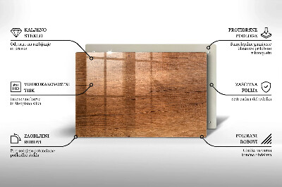 Dekoracyjna podstawka pod znicz Drewno tekstura