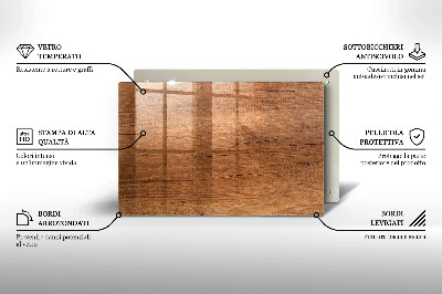 Dekoracyjna podstawka pod znicz Drewno tekstura