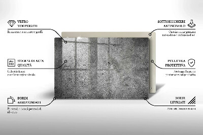 Dekoracyjna podkładka pod znicz Beton kamień tekstura