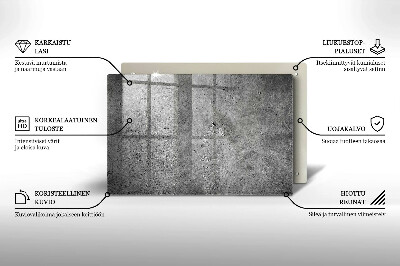 Dekoracyjna podkładka pod znicz Beton kamień tekstura