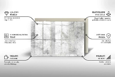 Dekoracyjna podstawka na znicz Beton tekstura