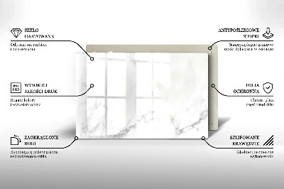 Dekoracyjna podkładka pod znicz Nowoczesny marmur