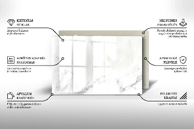 Dekoracyjna podkładka pod znicz Nowoczesny marmur