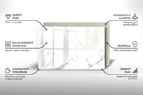 Dekoracyjna podkładka pod znicz Nowoczesny marmur