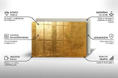 Dekoracyjna podkładka pod znicz Tło tekstura złota
