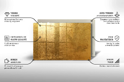 Dekoracyjna podkładka pod znicz Tło tekstura złota