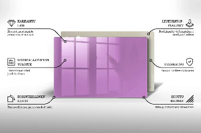 Dekoracyjna podkładka pod znicz Kolor fioletowy