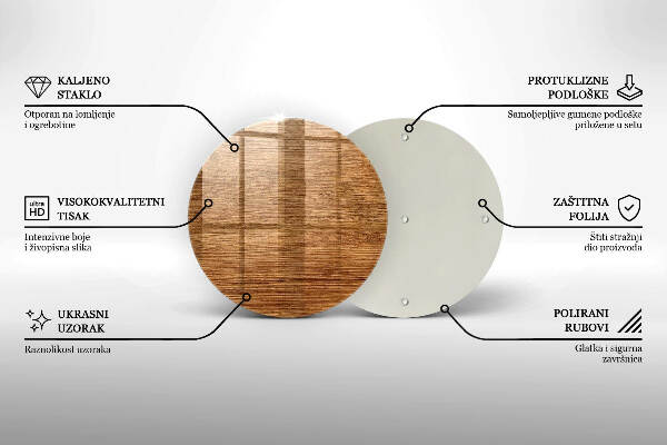 Podstawka pod znicz Tekstura drewno deska
