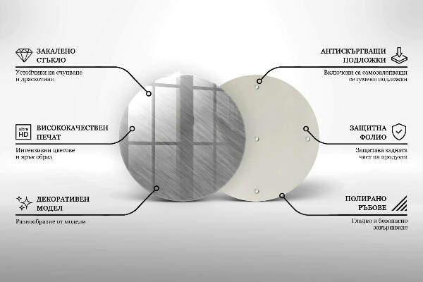 Podstawka pod znicz Tło tekstura metal