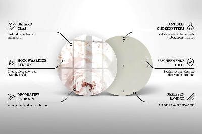 Podkładka pod znicz Pastelowe piwonie