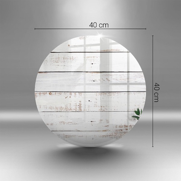 Podstawka na znicz Stare deski i liście