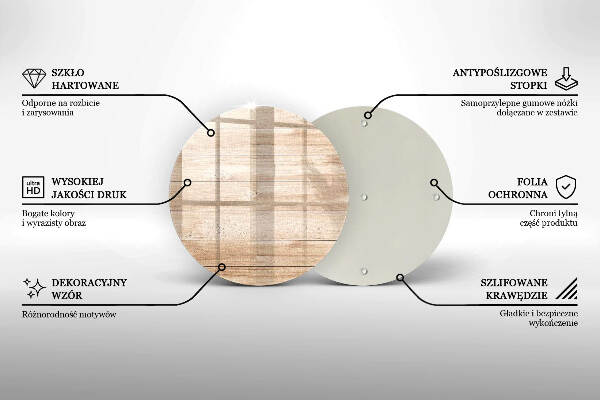 Podstawka na znicz Drewniane deski