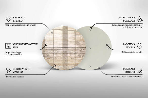 Podstawka pod znicz Drewniane deski