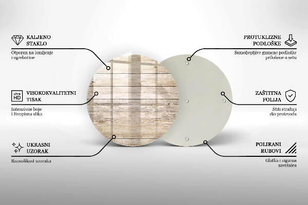 Podstawka pod znicz Drewniane deski