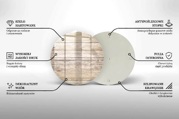 Podstawka pod znicz Drewniane deski