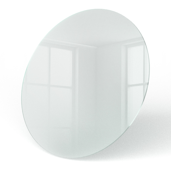 Blat do stolika okrągły Efekt mrożonego szkła