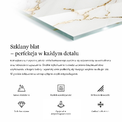Blat prostokątny Urok naturalnego drewna