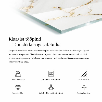 Blat prostokątny Urok naturalnego drewna