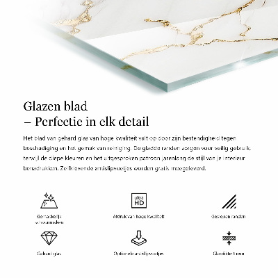 Blat prostokątny Jednolita czerń elegancka