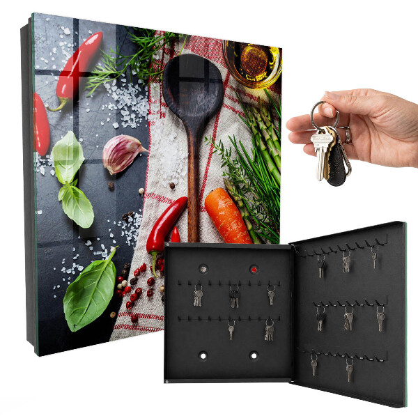 Nowoczesna skrzynka na klucze Inspiracje kuchenne