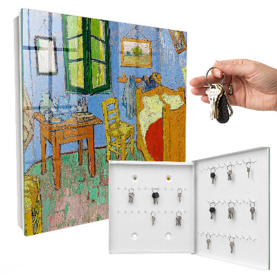 Nowoczesna skrzynka na klucze Przytulny pokój