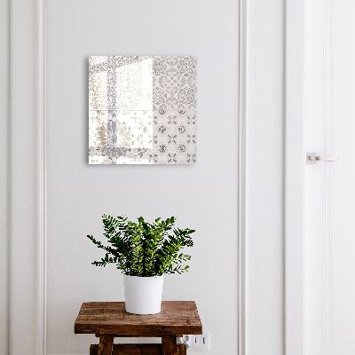 Ozdobna szafka na klucze Wzory geometryczne