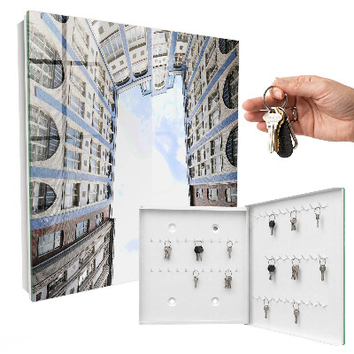Skrzynka na klucze do domu Nowoczesna architektura