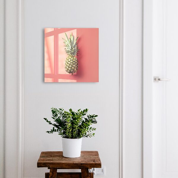 Nowoczesna skrzynka na klucze Egzotyczny ananas