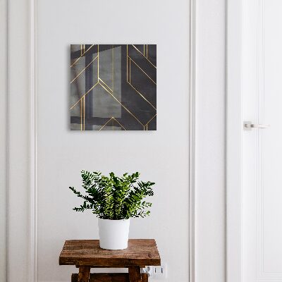 Ozdobna szafka na klucze Struktura geometryczna