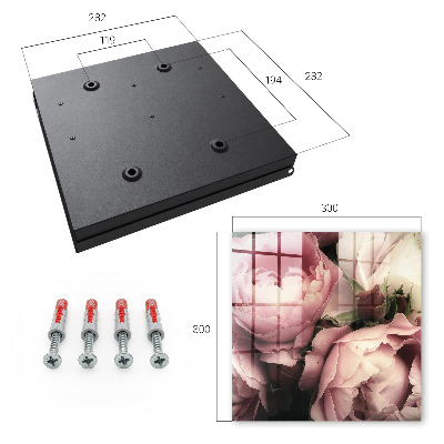 Skrzynka na klucze do domu Różowa piękność