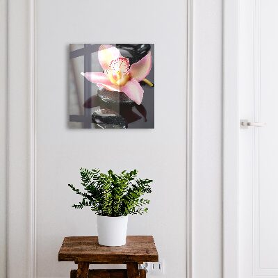 Ozdobna szafka na klucze Kamienie orchidei