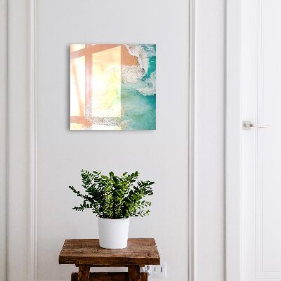 Ozdobna szafka na klucze Turkusowa plaża