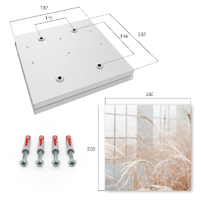 Nowoczesna skrzynka na klucze Jesienne kolby kukurydzy