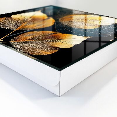 Ozdobna szafka na klucze Liście elegancji
