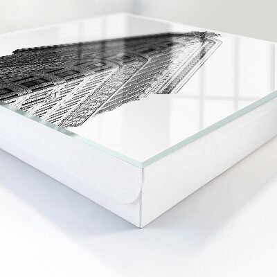 Ozdobna szafka na klucze Wysoka architektura