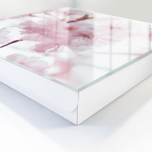 Ozdobna szafka na klucze Kwiaty wiśni