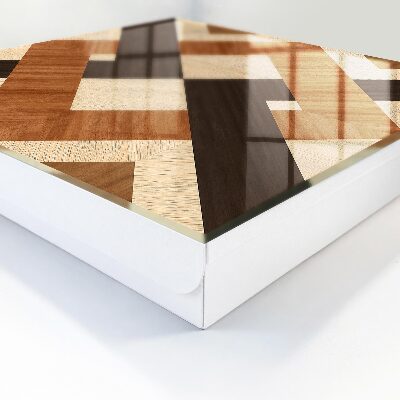 Ozdobna szafka na klucze Nowoczesna geometria