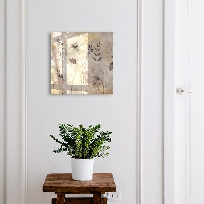 Nowoczesna skrzynka na klucze Delikatna flora