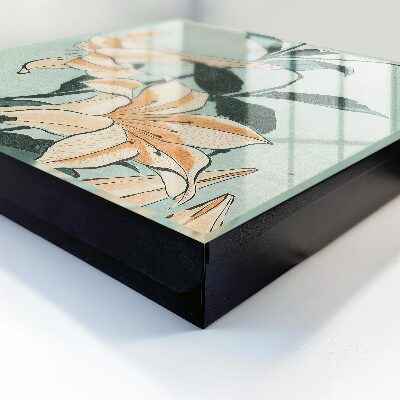 Skrzynka na klucze do domu Delikatne lilie
