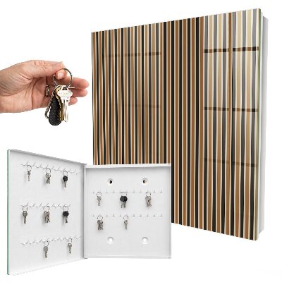 Skrzynka na klucze do domu Minimalistyczne paski