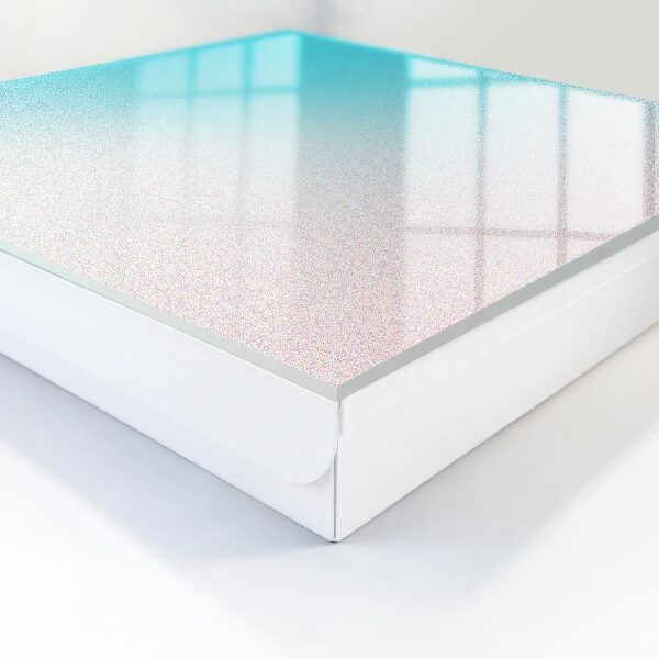 Ozdobna szafka na klucze Gradient pastelowy
