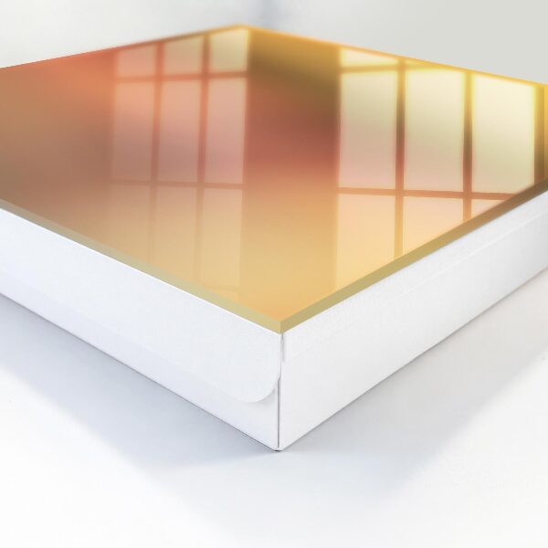 Nowoczesna skrzynka na klucze Ciepły gradient