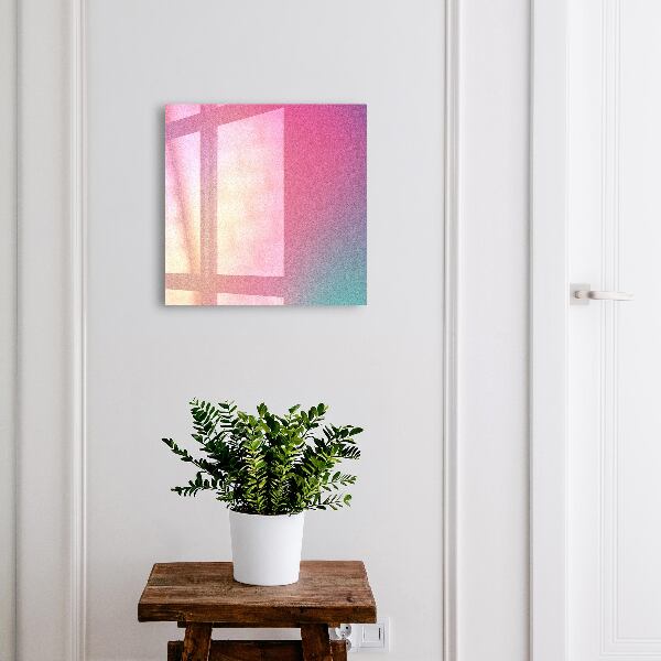 Nowoczesna skrzynka na klucze Gradient pastelowy