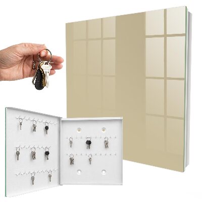 Ozdobna szafka na klucze Przytłumiony brąz