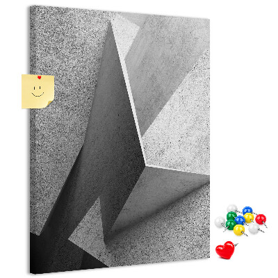 wzór geometrii betonu w odcieniach szarości