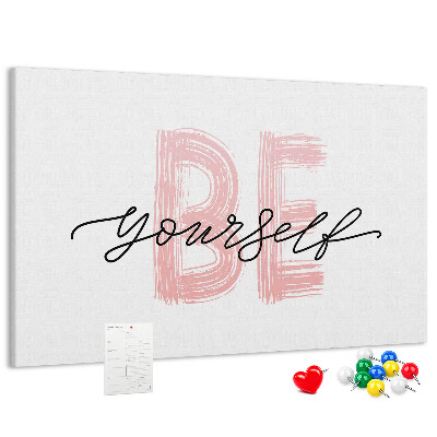 Tablica korkowa Wyraź siebie poprzez kreatywność i sztukę