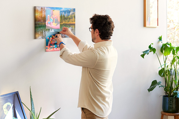 Tablica korkowa Malowniczy krajobraz górski z jeziorem